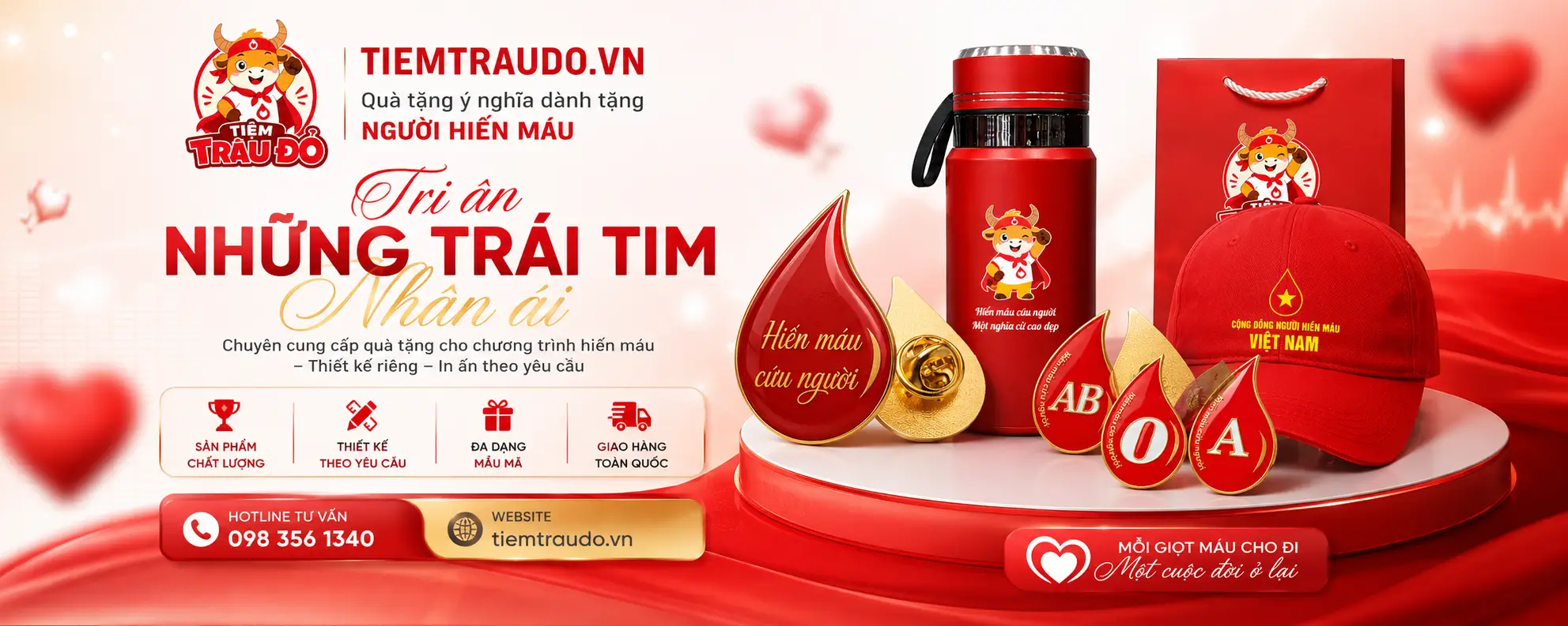 Quà tặng người hiến máu