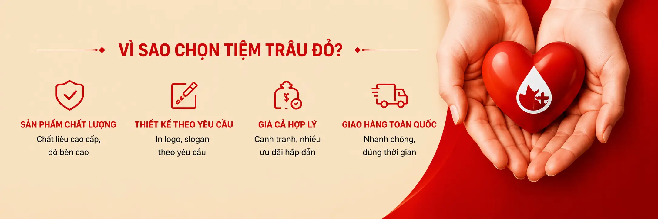 Vì sao chọn Tiệm Trâu Đỏ